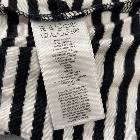 Michael by Michael Kors womens striped criss cross blouse - Picture 9 of 10